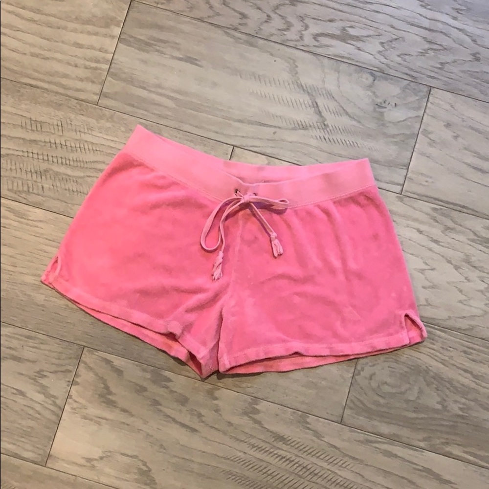 COPY - Pink Juicy Couture terrycloth shorts